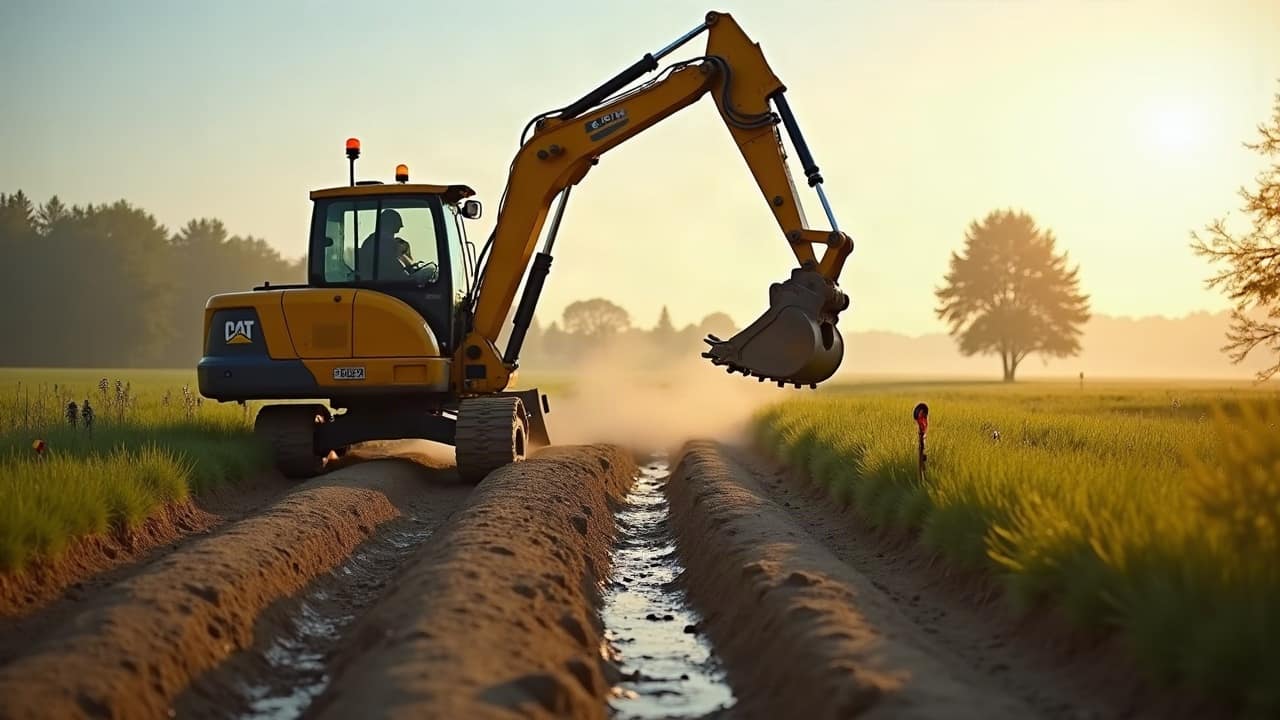 Préparer l'accès de chantier aux engins agricoles