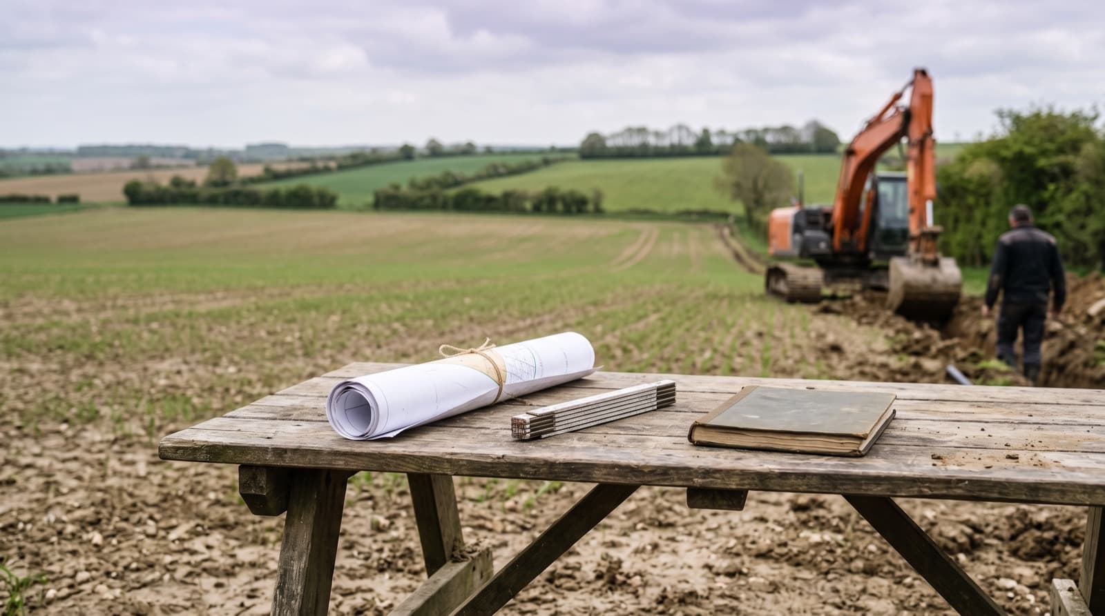 Combien coûte un drainage agricole en Normandie, et sur quoi porte le devis