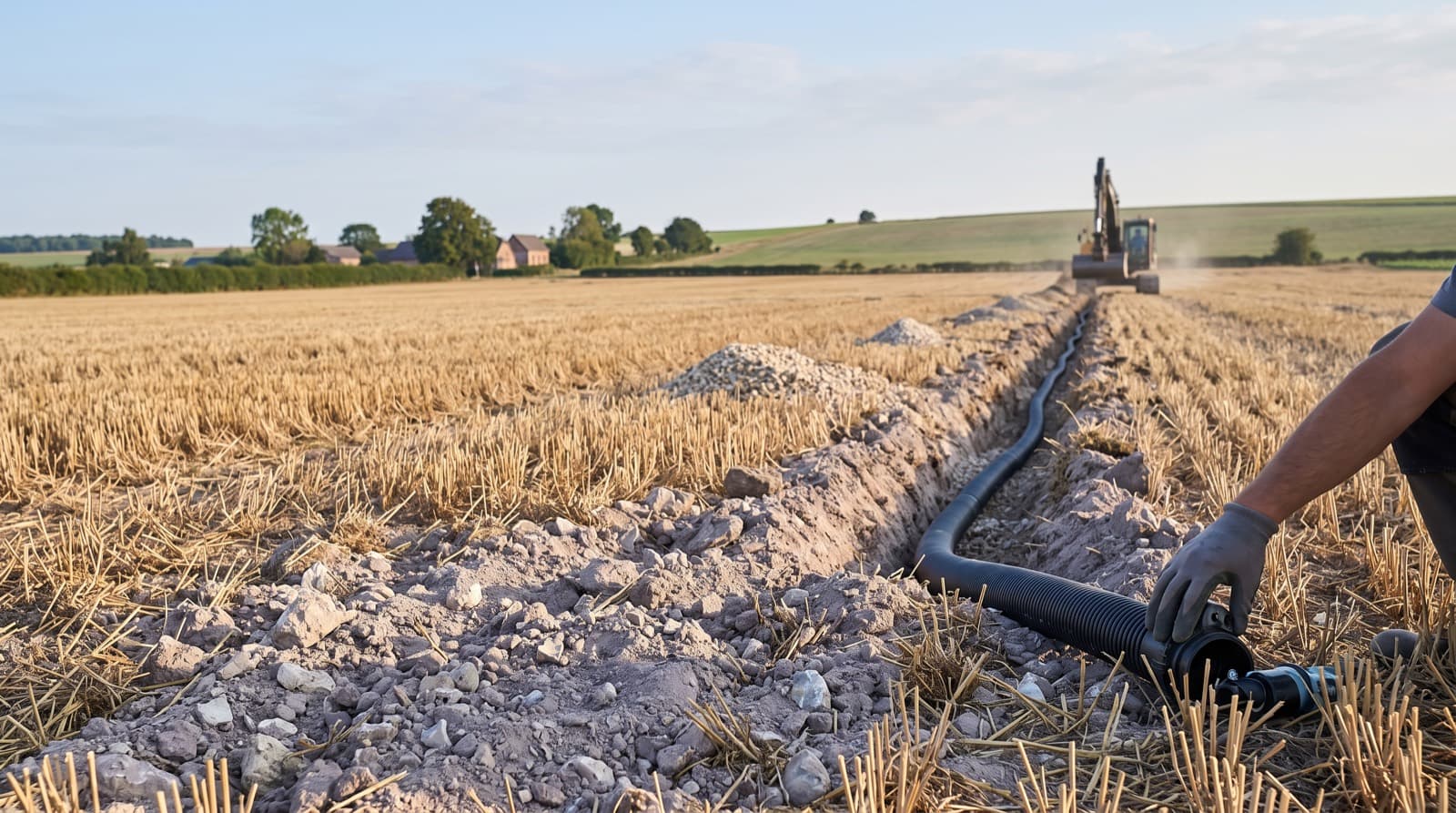 Quand programmer des travaux de drainage sans gêner vos cultures